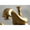 Kingston Brass KS1167BEX 8" Widespread Bathroom Faucet, Brushed Brass KS1167BEX - alternate 5